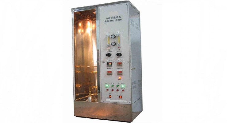 專業銷售維修單根電線電纜垂直燃燒試驗機